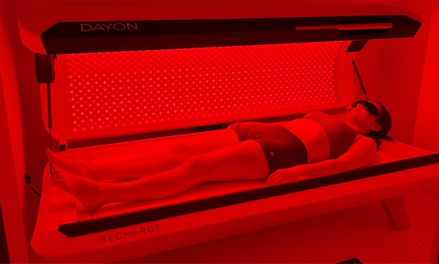 Image 1: Rejuvenate with Full Body Red Light Therapy! 1, 3 or 6 Six Sessions