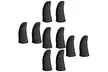 US 5-10 Paris Gaming phones Finger Sleeves Breathable Anti Sweat Ultra Sensitive - Second Medium