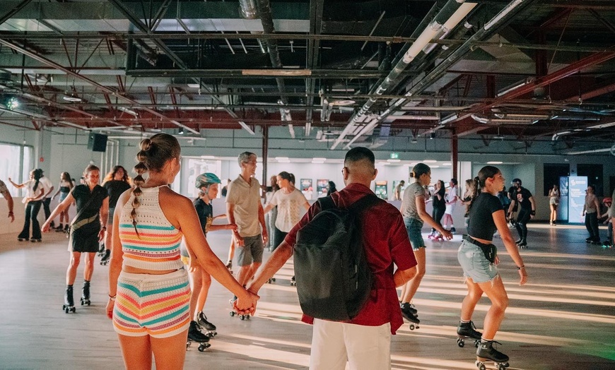 Image 2: Roller Skating Admissions with Skate Rental and Optional Dining Credit