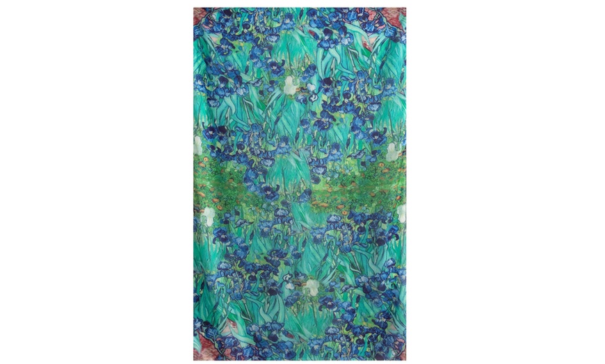 Image 16: Écharpe en soie, 170 x 110 cm