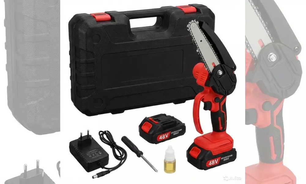 Mini motosega elettrica cordless