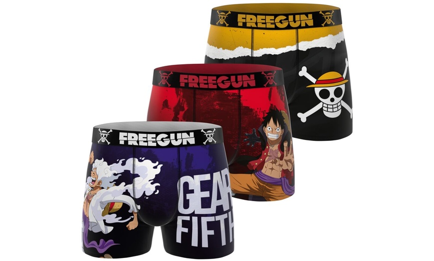 Image 10: Lot de 3 boxers homme Freegun en microfibre  