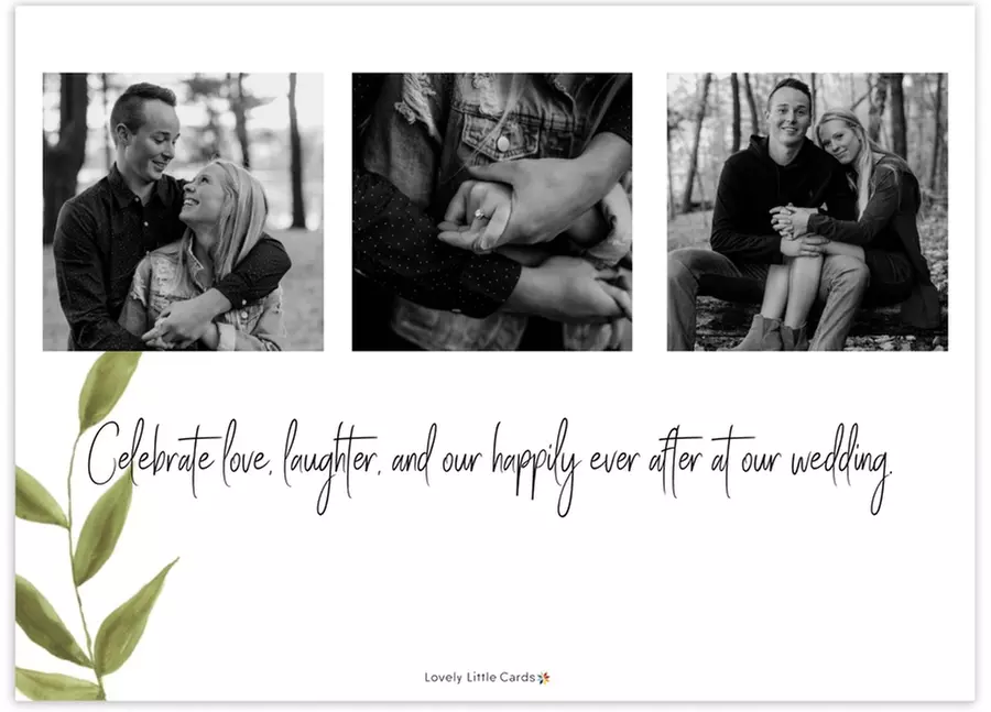 Custom Double-Sided Save the Date Cards: 24–200 Count with Envelopes (Up to 57% Off)