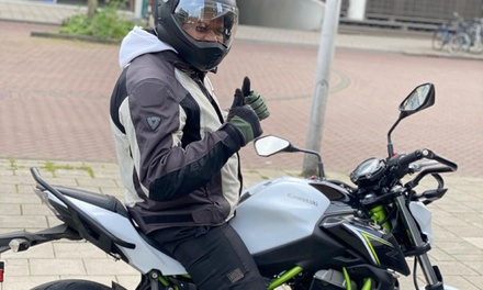 10 motorrijlessen + Examen  AVD - Verkeersschool Sens