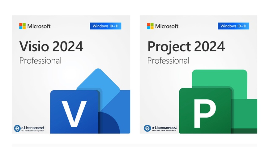 Image 1: Microsoft Project oder Visio Professional 2024 - Lebenslange Lizenz