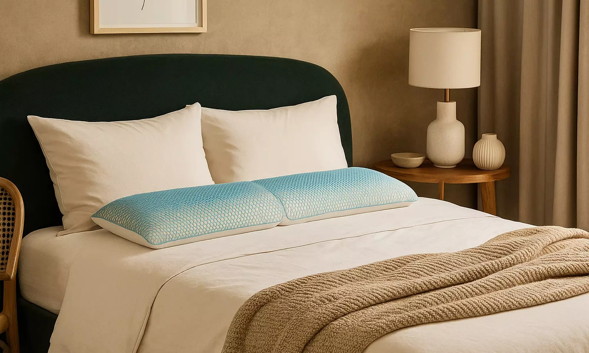 Bolster van traagschuim met honingraatstructuur, Sampur