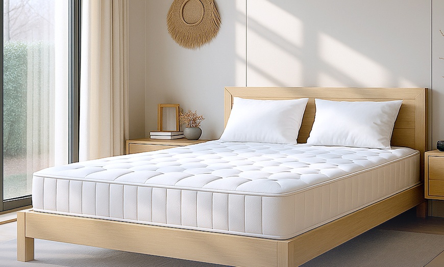 Image 5: The White Stone colchón muelles ensacados y memory foam 25 cm 