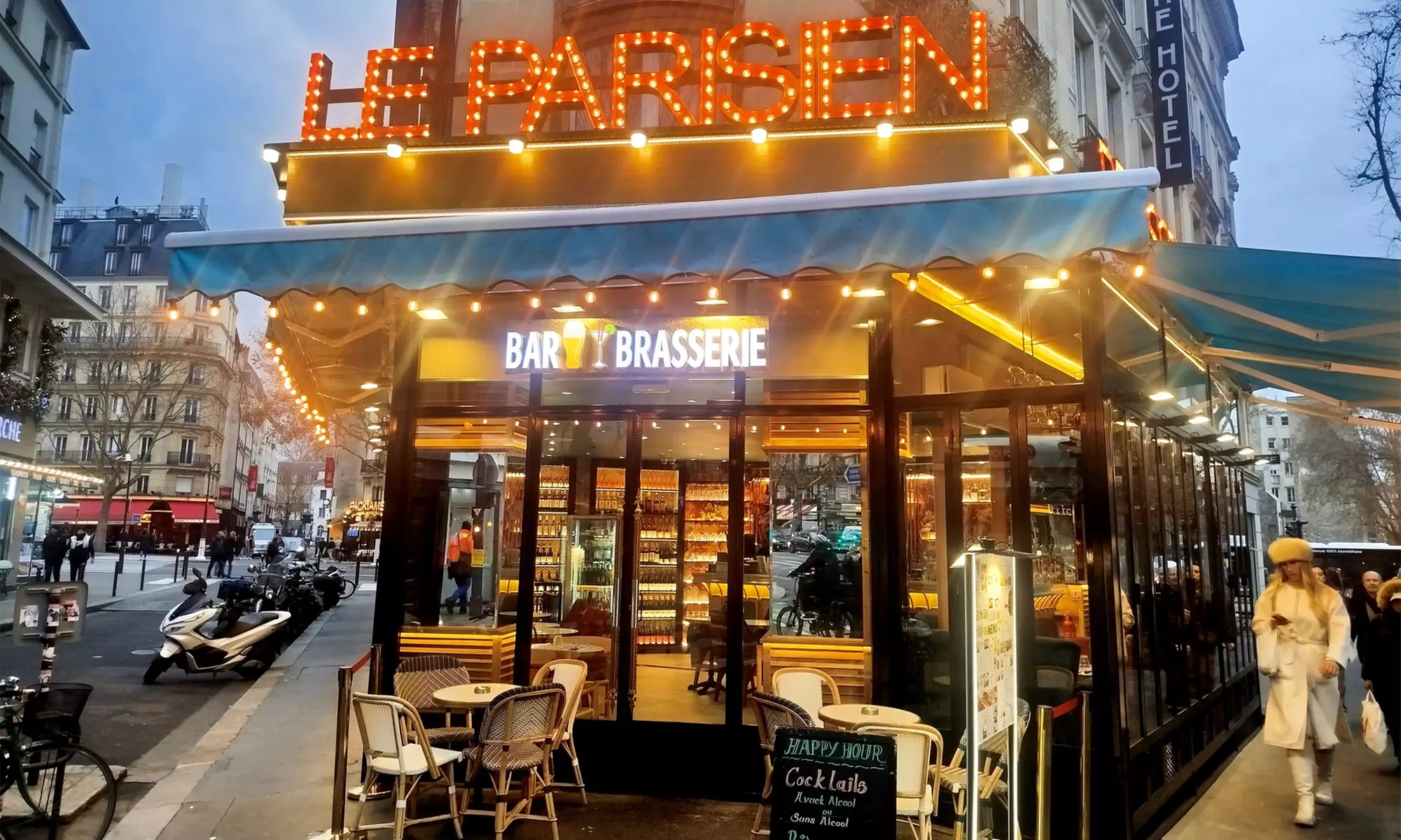 Menu découverte ou au choix à la carte chez Le Parisien Restaurant