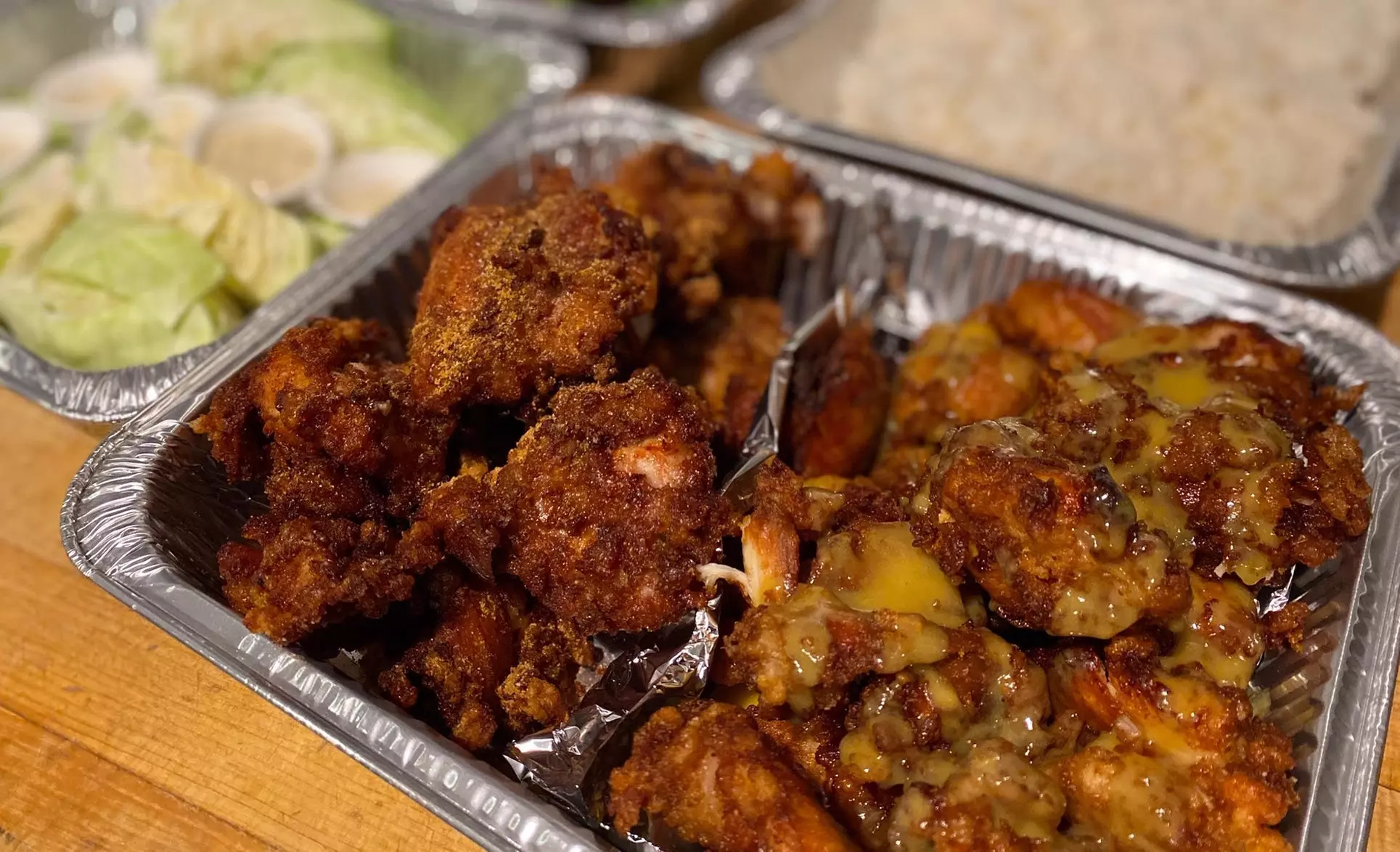 Japanese Meal at Aburaya Japanese Fried Chicken, Takeout (Up to 17% Off). Two Options Available. - Primary Image