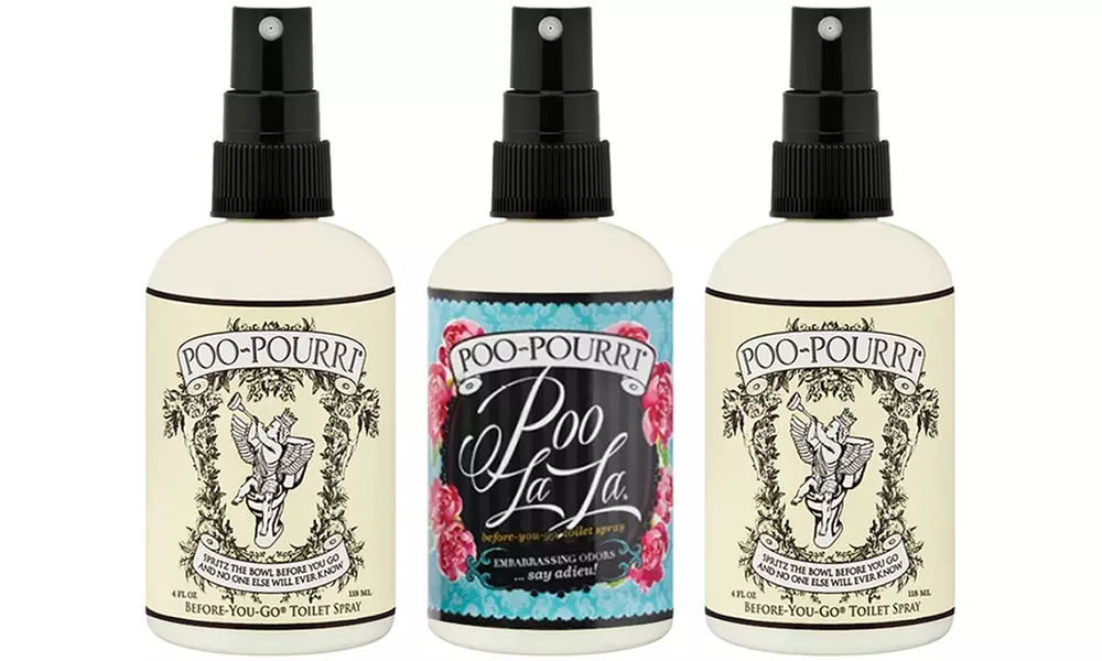 Poo-Pourri Buy Two Get One Free Pack Gift Set 4oz - Primary Image