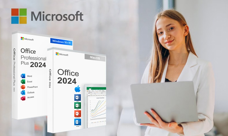 Image 1: Microsoft Office 2024 pour Windows et Mac