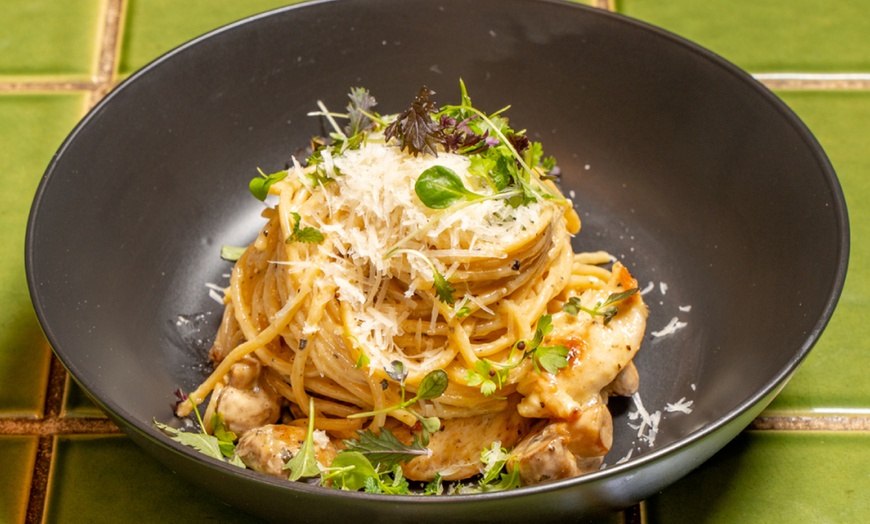 Image 1: Choice of Pasta with Soft Drink at Oliver Brown Sydney Olympic Park