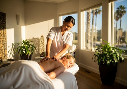 One 60-Min Custom Massage: Swedish and Deep Tissue Massage - Kneaded Knots