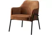 Fauteuil lounge "Russel" en tissu de Dossense, tissu et coloris au choix, livraison offerte - Second Medium