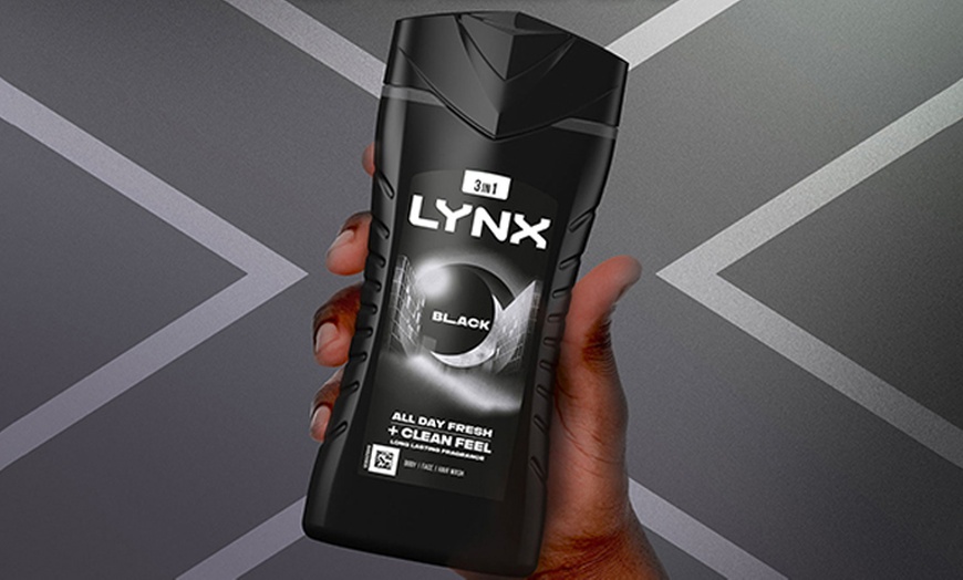 Image 2: Lynx Black Gift Set for Men - Daily Grooming Duo 