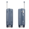 Image 4: KONO Hardshell Luggage in Denim Blue with TSA Lock and Spinner Wheels