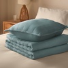 Image 7: Silentnight Supersoft Quilted Bedspread or Cushions