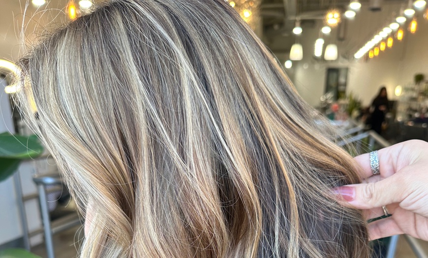 Image 4: Shine Bright with Blowout, Highlights, Extensions, and more!