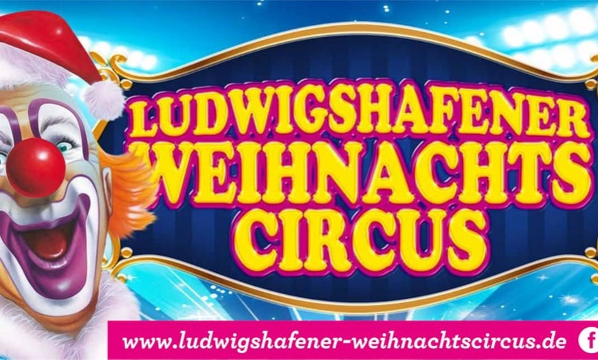 Image 1: Ticket für den Ludwigshafener Weihnachtscircus im Dezember 