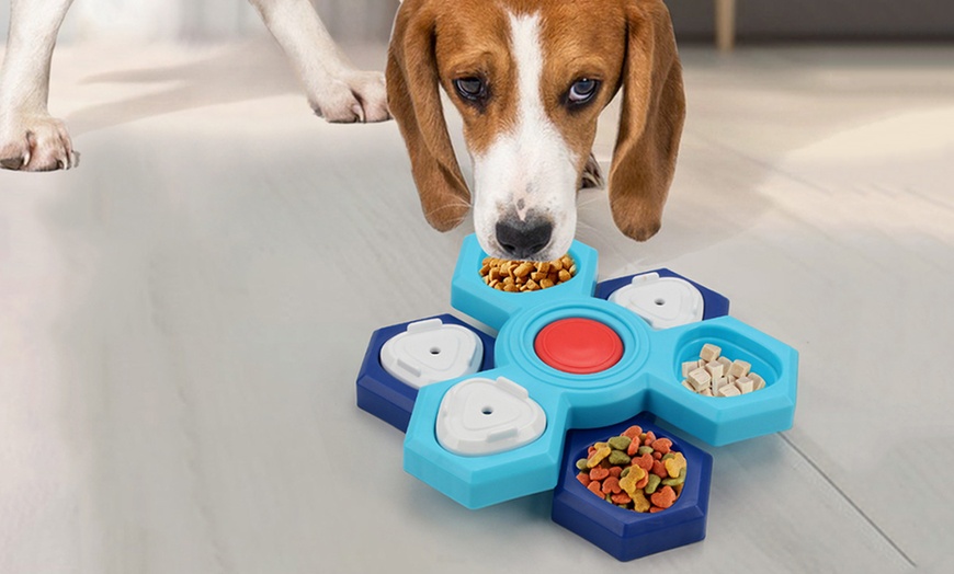 Image 4: Dog Puzzle Toy Slow Feeder