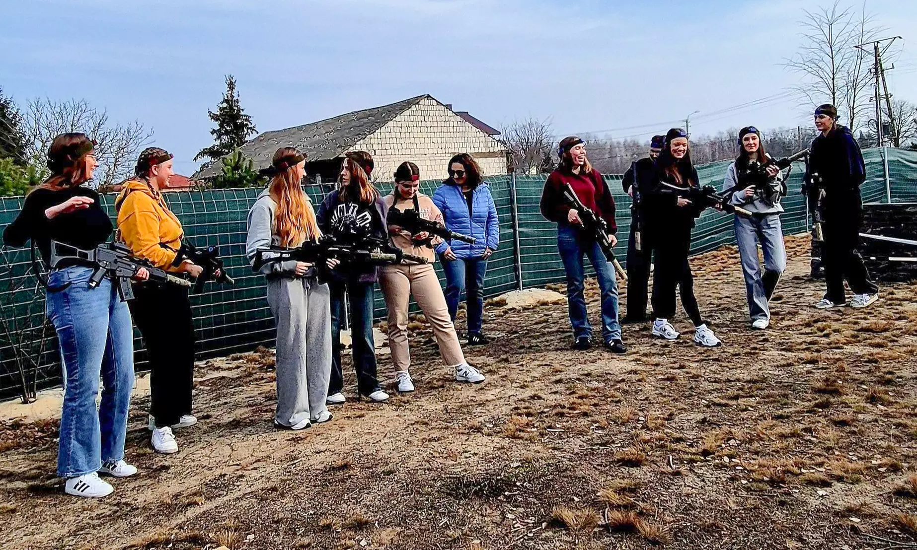 Ekscytujący paintball laserowy lub Gel Blaster