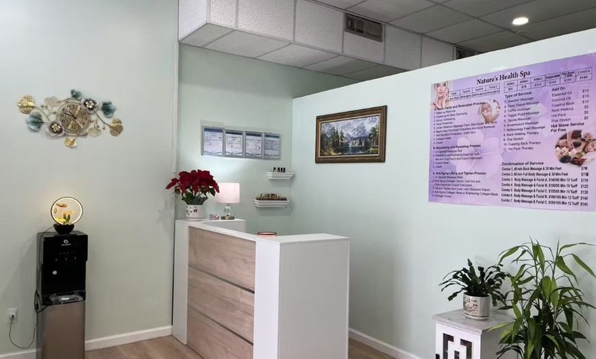 Image 4: Solo/Couples Massage – 30, 60, or 90-Min Deep Tissue, Swedish, or Facial Combo at Nature’s Health Spa (Up to 40% Off)