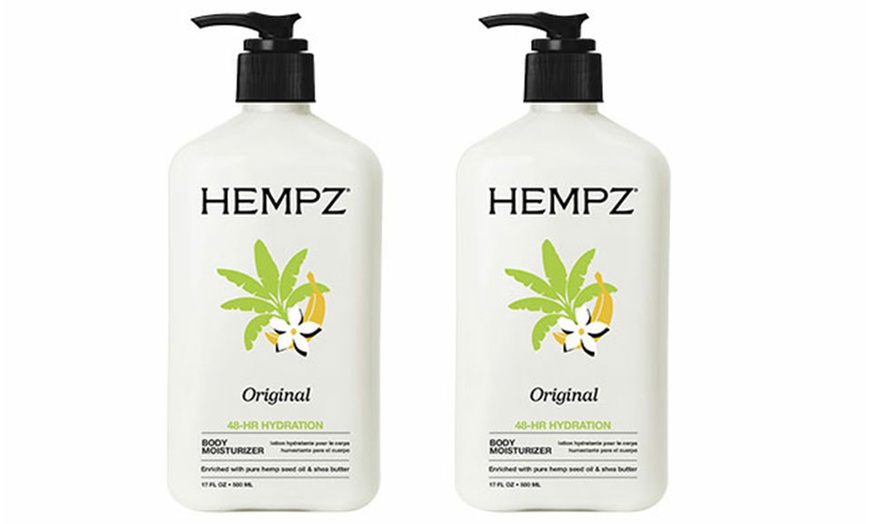 Image 14: Hempz Herbal Body Moisturizer Lotion 17oz each (2 or 3 Pack) 