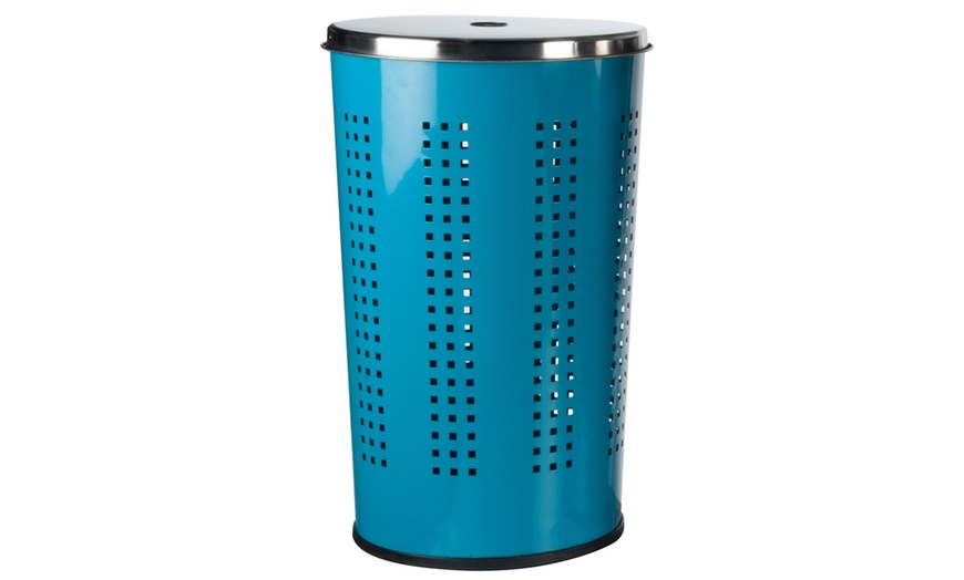 Image 2: Metal Laundry Bin 30L