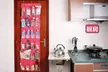 1-2 Pack 24 Wide Pockets Over the Door Shoe Organizer Hanging Shoe Holder - Second Medium