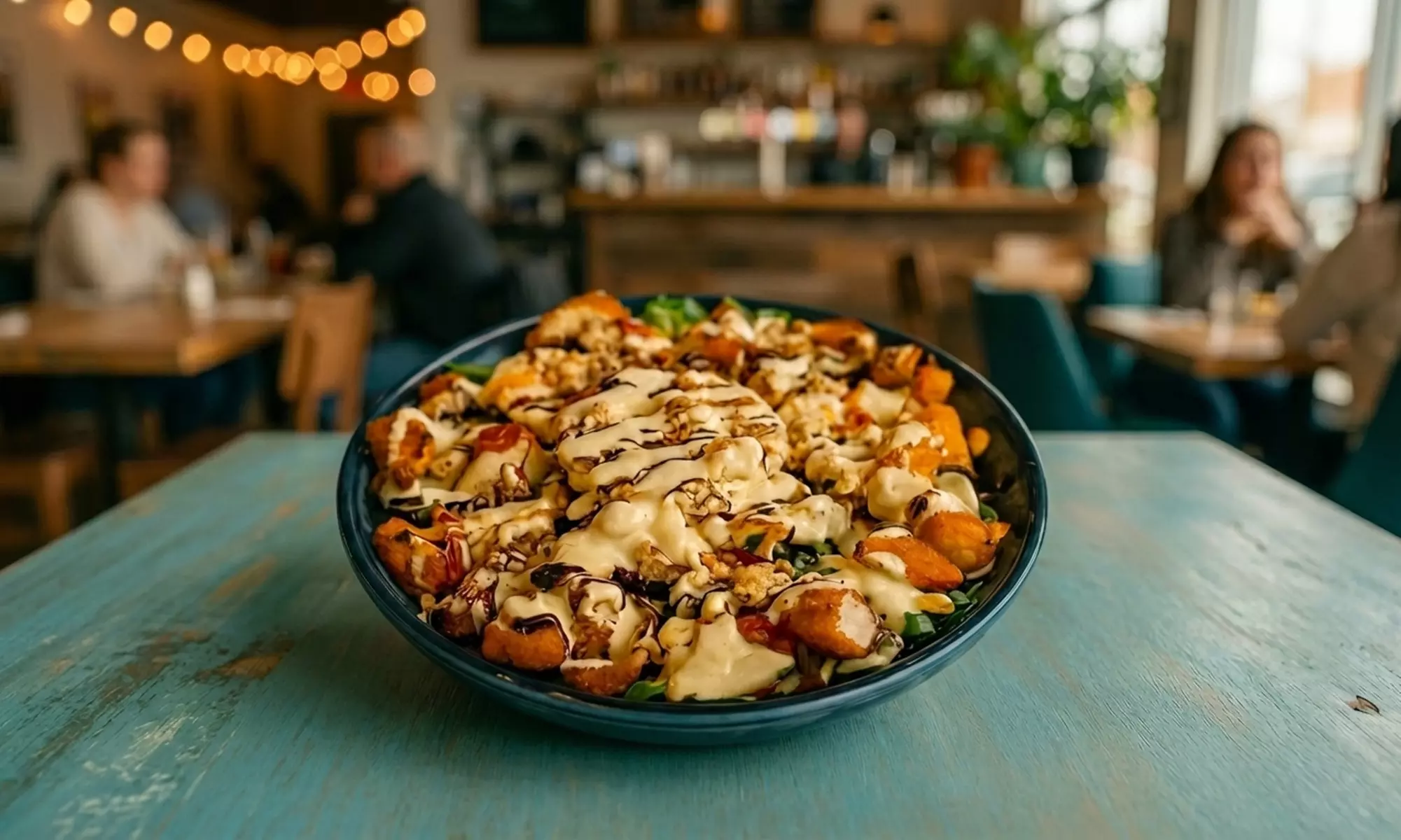 Menú con aperitivo, entrante, principal, postre y bebida para 2 o 4