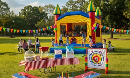 4 Day Rental for 1 Bounce House and 1 Carnival Game - Oregon Inflatables