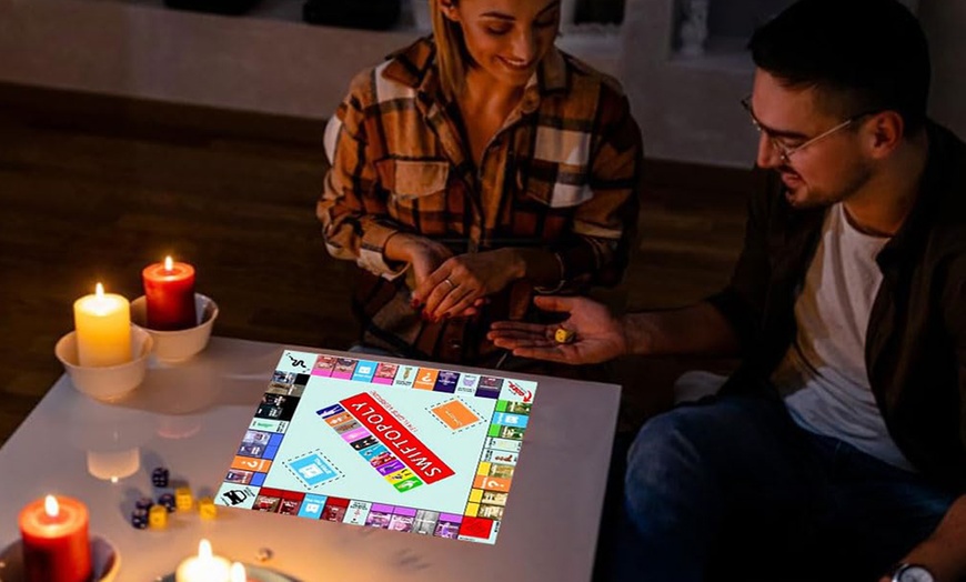 Image 1: Taylor Swift Inspired Classic Monopoly Board Game