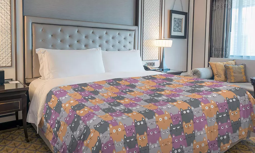 Tagesdecke aus Piqué-Baumwolle für Frühling und Sommer