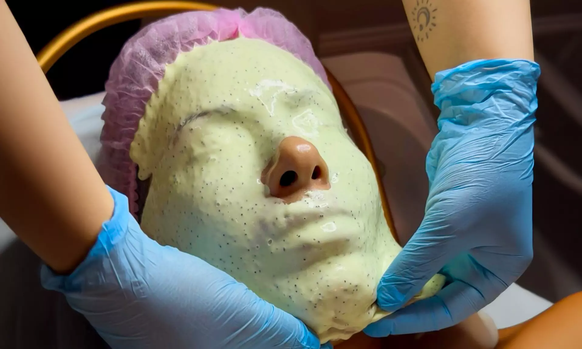 Express Glow, Anti-Acne & Diamond Facials with LED Light Therapy Options at Tatem Beauty - Up to 75% Off - Primary Image