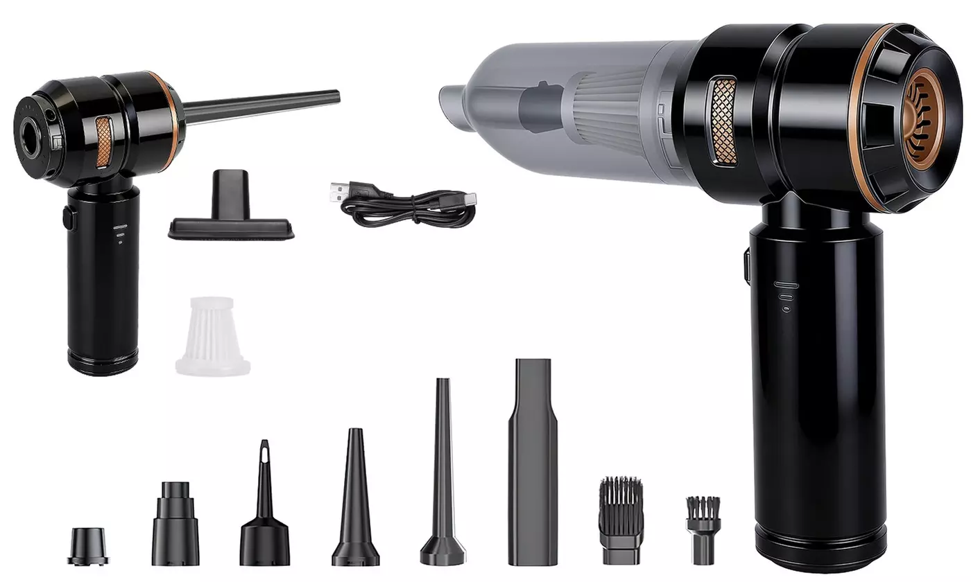 iMounTEK 16000PA 4-in-1 Cordless Handheld Car Vacuum Cleaner & Air Duster