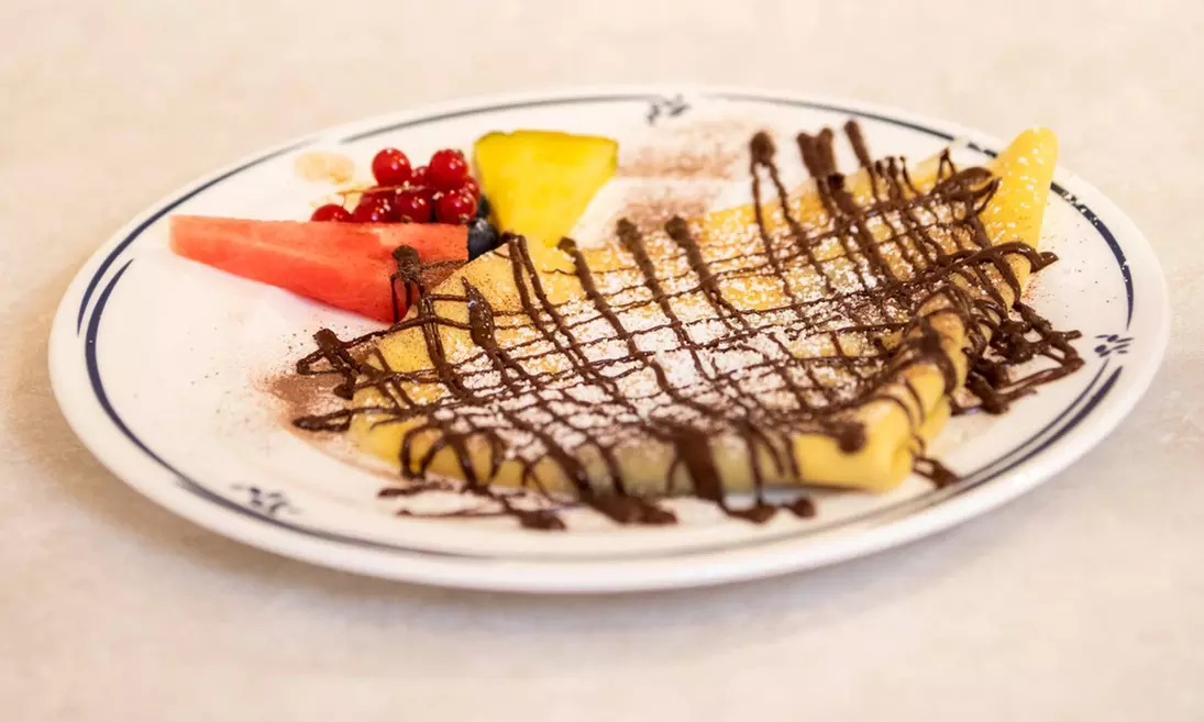 Crêpes nach Wahl inkl. Kaffee oder Cappuccino für 2, 4 oder 6 Personen