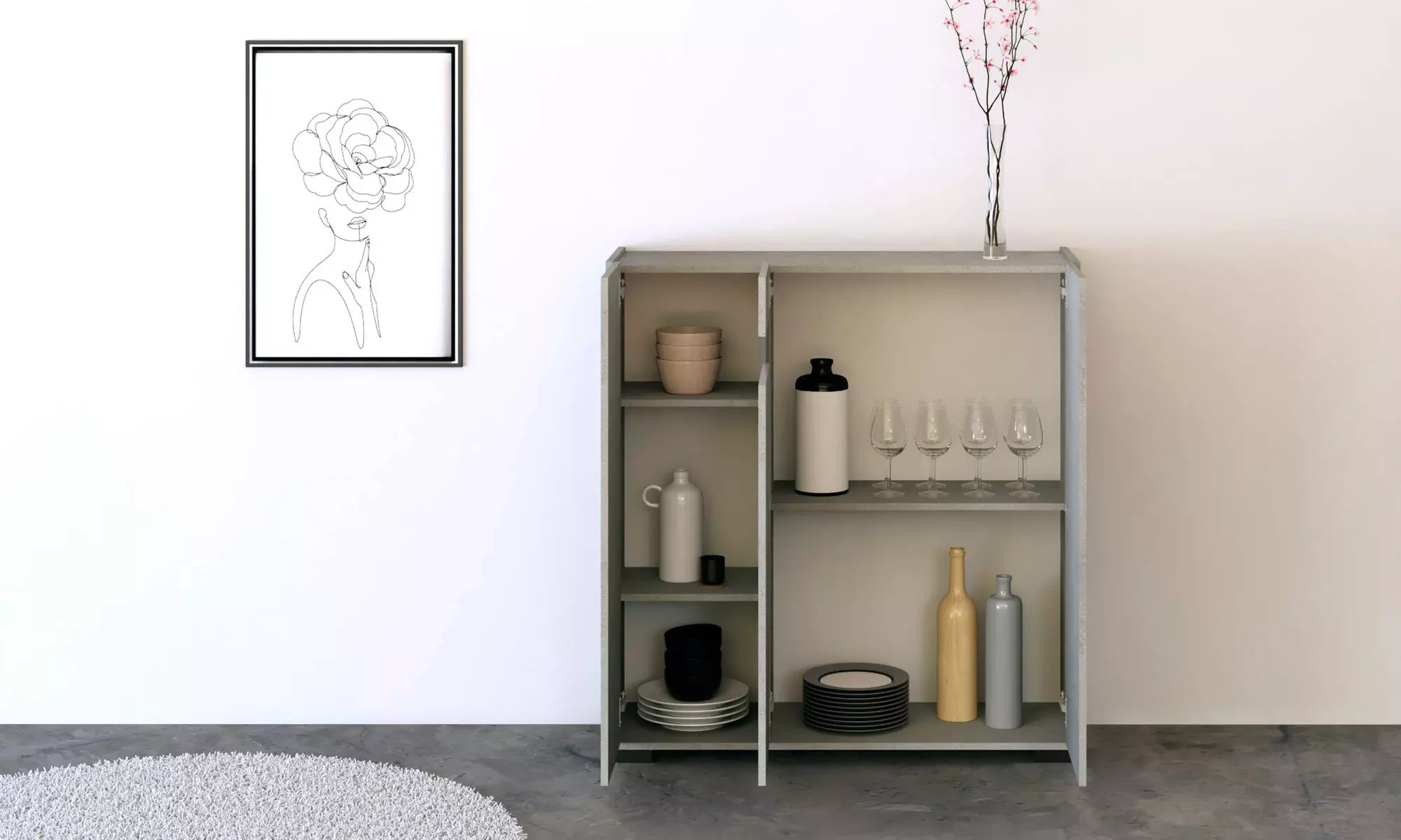 Meuble de la collection Riflesso