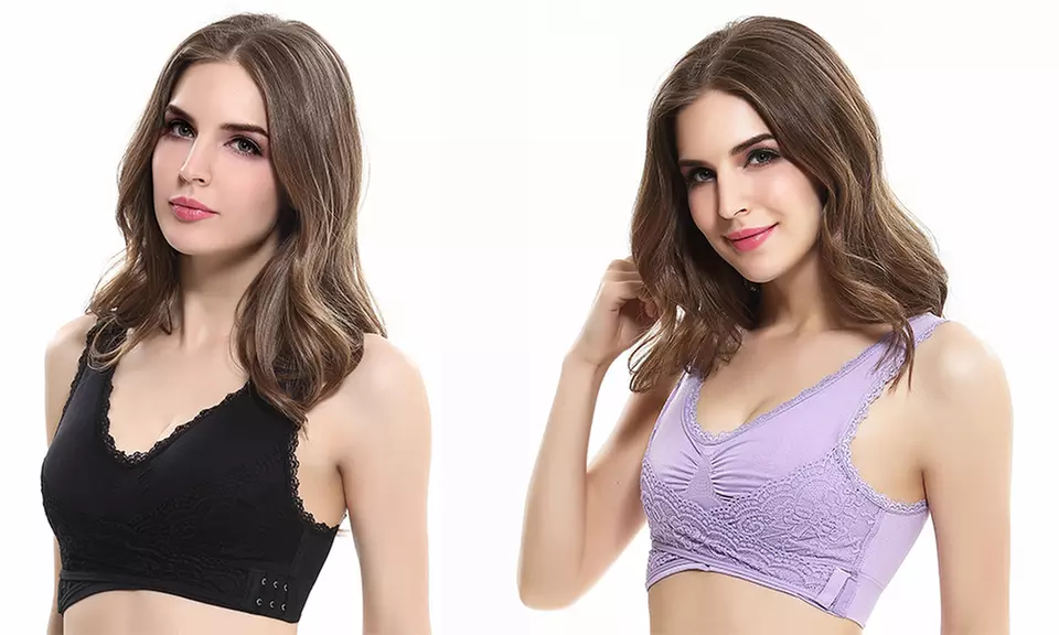 Brassière croisée pour femme - Primary Image