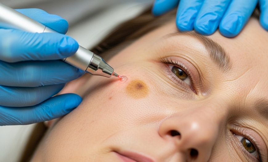 Image 2: 15 or 30-Min Skin Tag, Brown Spot & Spider Vein Removal Up to 6 Spots