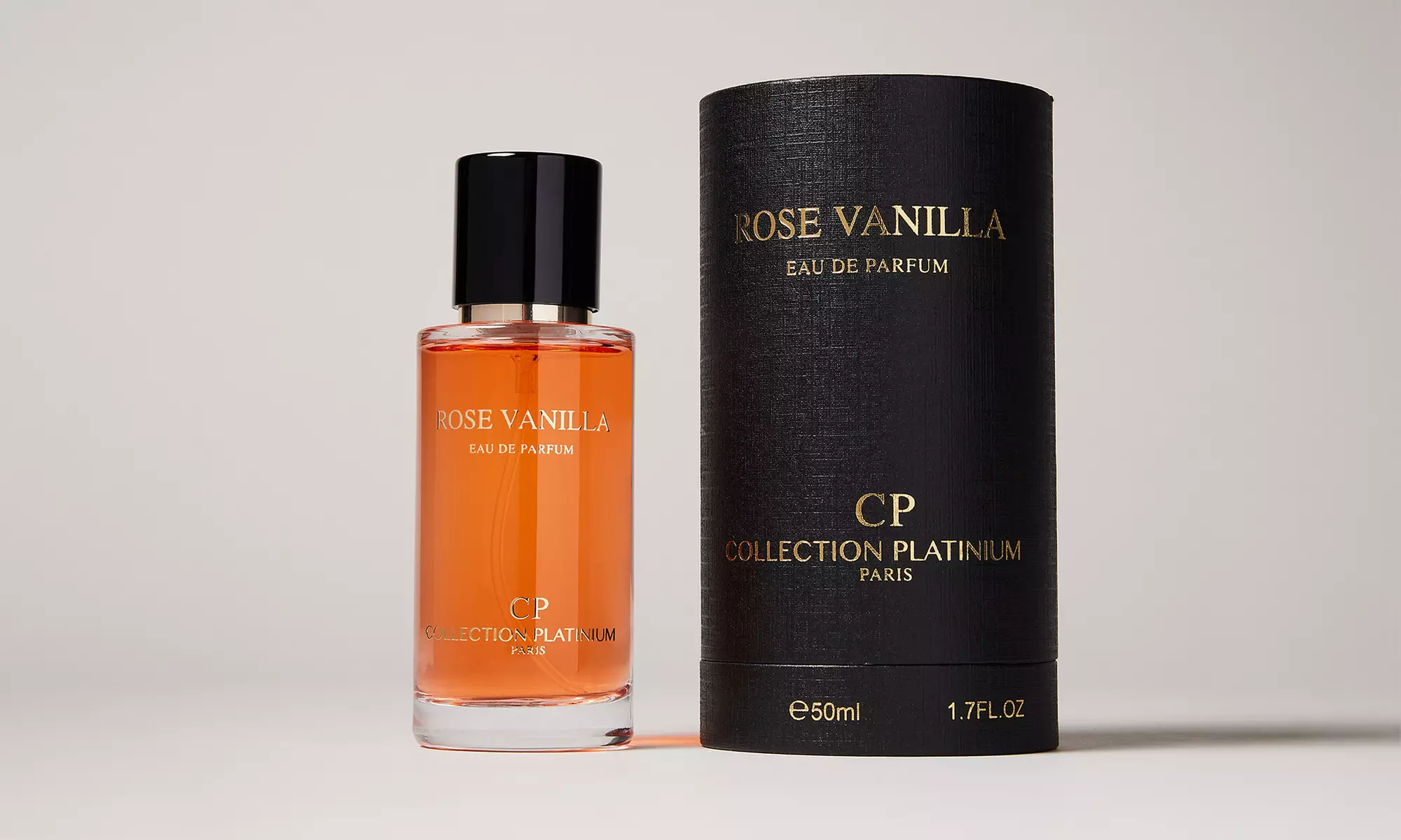 Eau de parfum "Rose Vanille" de Platinum Collection