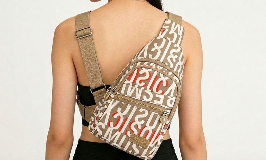 Image 2: Borsa a tracolla crossbody multistrato