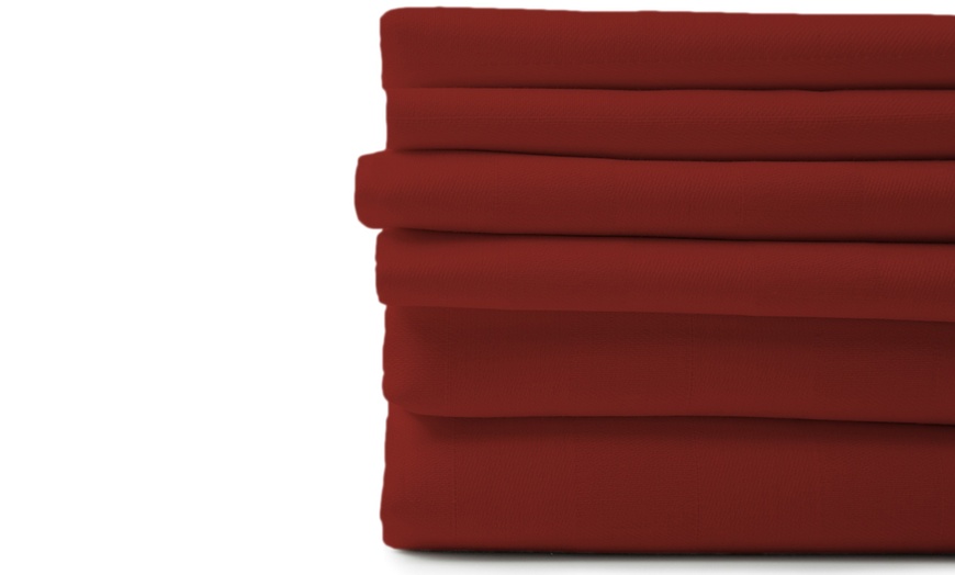 Image 11: 6 PIECE EGYPTIAN COTTON FEEL NICE SHEETS 1800 SERIES DEEP POCKETS 4 PILLOWCASES