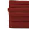 Image 11: 6 PIECE EGYPTIAN COTTON FEEL NICE SHEETS 1800 SERIES DEEP POCKETS 4 PILLOWCASES
