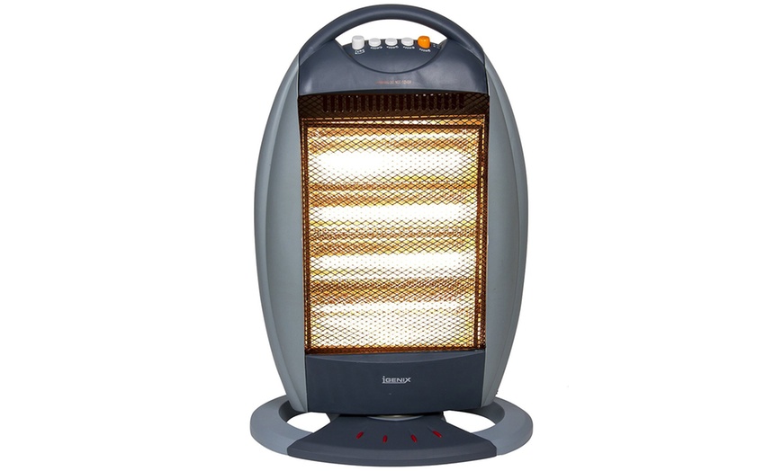 Image 1: Igenix Four-Bar Halogen Heater