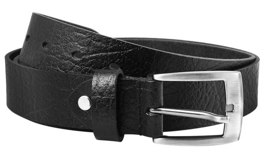 Image 4: Ceinture en cuir Leonardo Verrelli