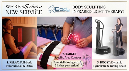 6 Sessions of Infrared Sculpt Treatments - Body Beautiful Spa
