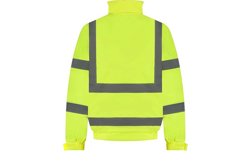 Image 11: LABEL APPAREL Men's Water-Resistant Bomber Jacket 