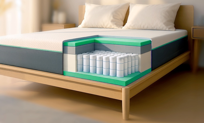 Image 2: Materasso in memory foam Breeze a molle insacchettate The White Stone
