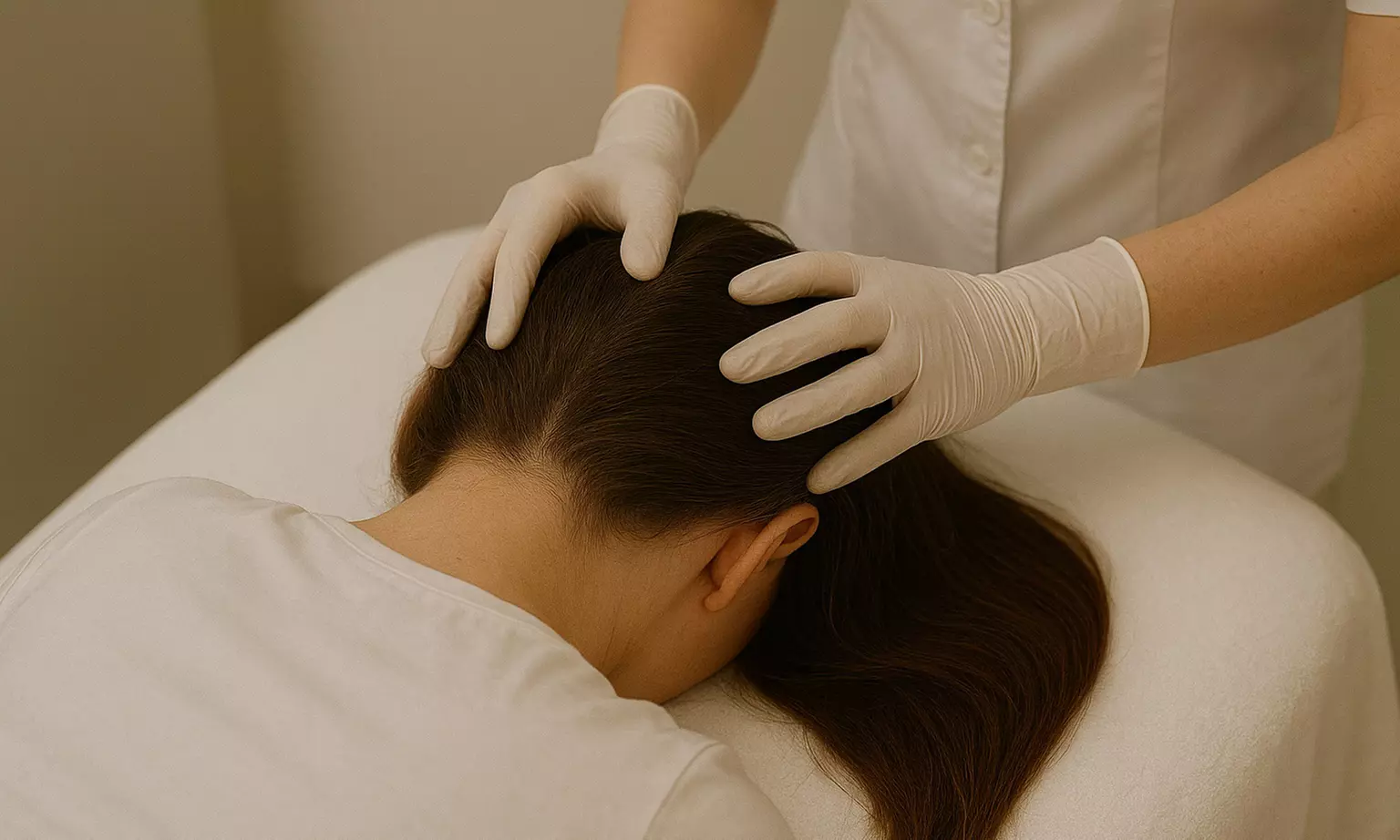 Scalp Treatment + High Frequency & Infrared LED + One Custom Facial