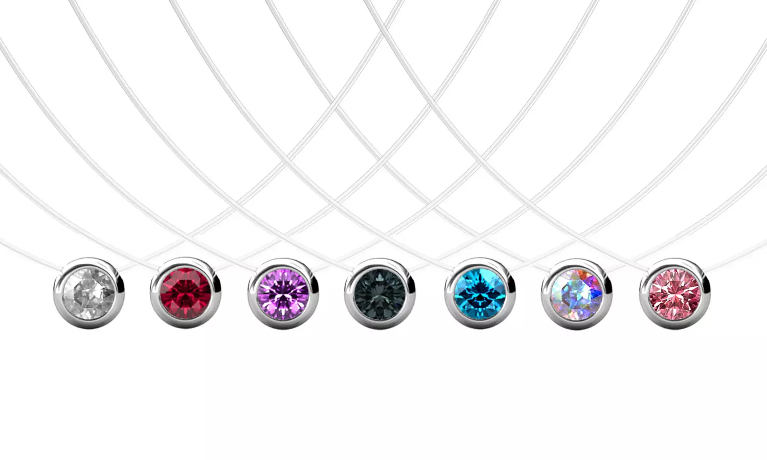 Mond Ohrstecker, Armband oder Halskette